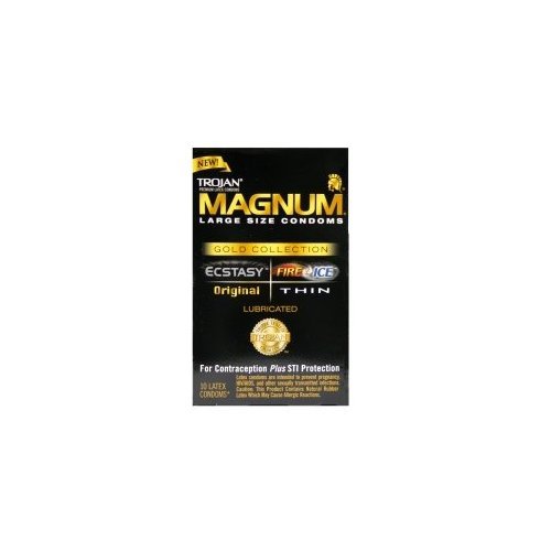 Trojan MAGNUM Gold Collection Condoms 30-Pack image